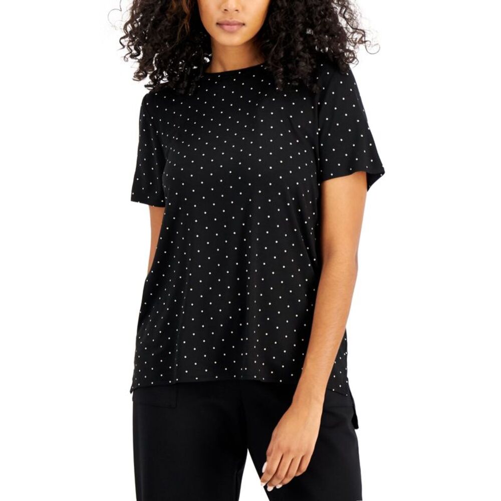 Alfani Printed Crewneck T-Shirt